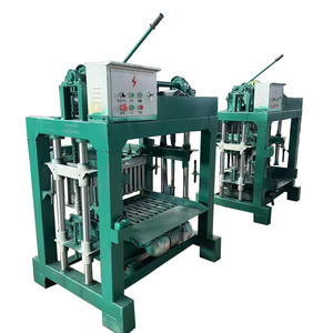 Baixo preço QT4-2B Tijolo Oco Concreto Que Faz A Máquina De Cimento Semiautomático Bloco Oco Tijolo Fazendo Linha De Produção De Máquinas - Product Image 3