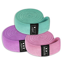 Bandas de Resistencia para Glúteos con Logotipo Personalizado, Resistentes y Duraderas, para Pilates, Gimnasio en Casa, Ejercicios de Piernas y Glúteos, Entrenamiento Deportivo de Cuerpo Completo, Alta Elasticidad