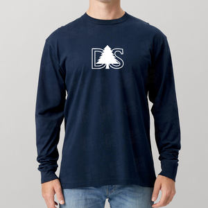 Camisetas de Algodón Peinado para Hombre, Manga Larga, Cuello Redondo, Ajuste Delgado, Transpirables, 200GSM, Lisas, con Estampado Personalizado y Serigrafía en Relieve, Venta al por Mayor - Product Image 2