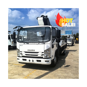 Véhicule hydraulique de seau de plate-forme de haute altitude de camion de travail aérien de boom d'ascenseur d'homme d'ISUZU - Product Image 6