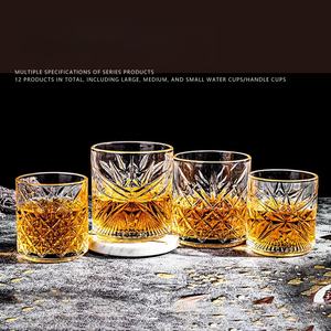 Nouvelle série de vaisselle en verre écologique avec poignée Star Shine, logo personnalisé, design moderne pour tasses à café, whisky, bière - Product Image 2