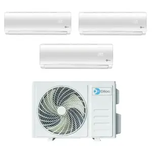 Aire Acondicionado Split Inverter Diloc 10001-12000 Btu R32 A+++ Wi-Fi Opcional, Refrigeración, Calefacción, Ahorro de Energía, Eléctrico - Product Image 1