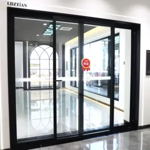 Customizable Innovative Technology Tiltable Doors Narrow Frame Aluminum Sliding Doors
