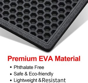 Fabricant OEM ODM, Vente en gros : Tapis de toilette pour animaux de compagnie en EVA double couche, imperméable, anti-éclaboussures de litière, lavable à la main, pour la propreté. - Product Image 4