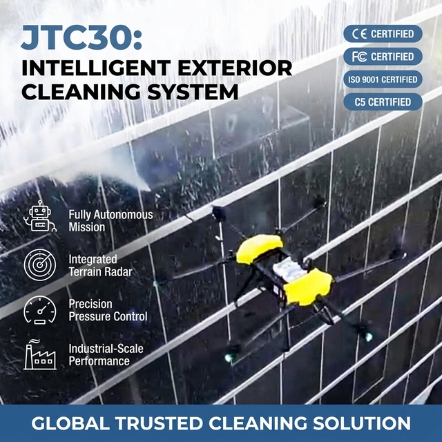 Joyance Cleaning Drone Trusted Global Standard Building Washer UAV in 135 Countries with Fully Autonomous Mission Performance