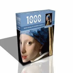 Rompecabezas de Papel Personalizado de 1000 Piezas |   Colección Fractal de Arte Paisajístico |   Opción de Logotipo Personalizado |   Regalo - Product Image 4