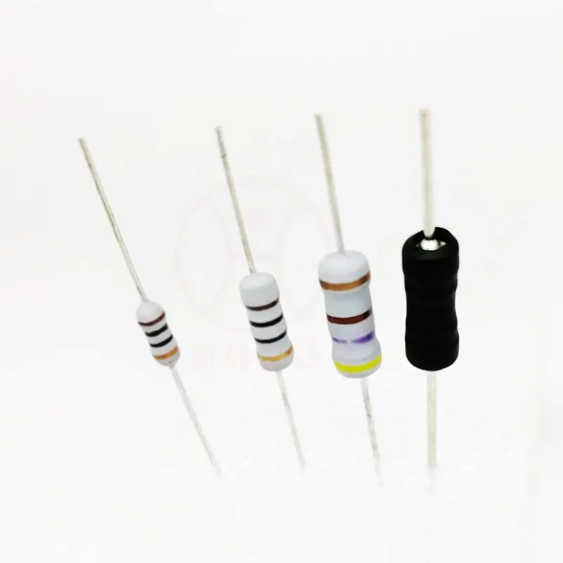 Kabel Resistor Fusible, Resistor 1/4W 1/2W 1W 2W 3W Toleransi 2-5%