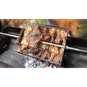 Rejilla <span class=keywords><strong>de</strong></span> barbacoa <span class=keywords><strong>de</strong></span> <span class=keywords><strong>acero</strong></span> <span class=keywords><strong>inoxidable</strong></span> personalizada con mango duradero herramienta <span class=keywords><strong>de</strong></span> parrilla eficiente <span class=keywords><strong>para</strong></span> accesorios <span class=keywords><strong>de</strong></span> barbacoa - Product Image 3