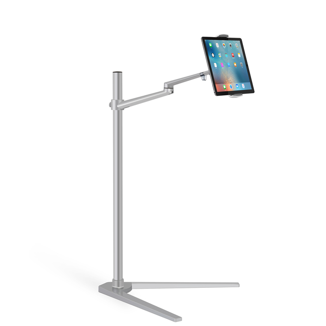 Height Adjustable Triangle Floor Stand Holder for Bed Sofa Display