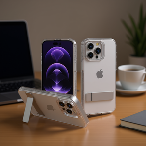 Custodia antiurto con supporto per iPhone 15 Plus: protezione premium e praticità - Product Image 2