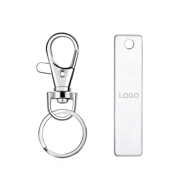 Custom Logo Keychain Ring Hook Spring Clip Snap Hook Metal Key chains for Keys Lanyards