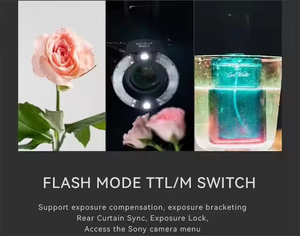 Yongnuo YN14EX IIマクロリングLiteフラッシュライト高速フラッシュライト4アダプターリング付きDSLRカメラEOS 5D4 70D 80D 1DX2 - Product Image 5