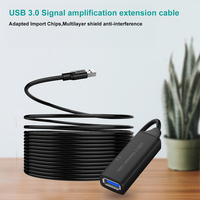 RSHTECH 10M USB 3.0 Câble d'extension Type A Mâle à A Femelle pour Clavier, Souris, Clé USB, Imprimante, Appareil Photo