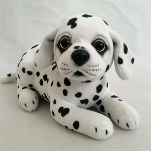 Peluche de Dálmata personalizado, suave y esponjoso, lindo peluche de perro Dálmata, peluche de cachorro Dálmata realista - Product Image 4