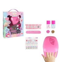 Cadeau d'anniversaire enfants Kit de maquillage jeu de beauté à usage général jouets de mode enfants jouets de maquillage lavables pour filles jeu