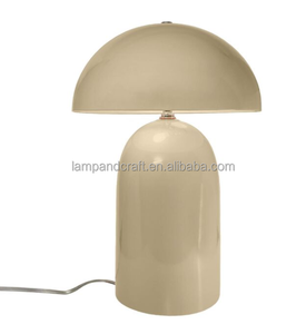 Brown Metal Mushroom Table Lamp for Hotel Guestroom Living Room Bedroom Room Office Home Lighting Decoration - Product Image 2