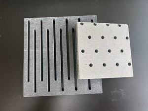 Giá thấp chất lượng cao <span class=keywords><strong>MDF</strong></span> Acoustic Bảng điều chỉnh cho ghi âm phòng thu rạp hát tại phòng hòa nhạc âm thanh tốt hấp thụ Đục gỗ Hội Đồng Quản Trị - Product Image 2