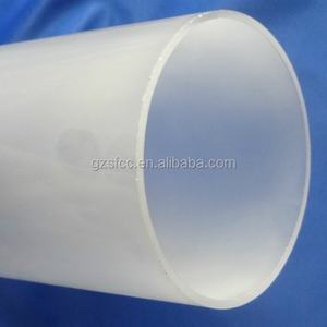 Tube en PMMA givré blanc, tube acrylique givré blanc - Product Image 4