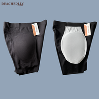 Culotte gainante non amovible avec coussinets rehausseurs de hanches, effet ventre plat et sculptant le corps