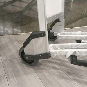 Carrito de mano para pasajeros del aeropuerto Carrito de equipaje de aluminio - Product Image 5