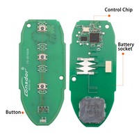 Carte PCB universelle Lonsdor NS30-0B pour clé intelligente, puce de télécommande de voiture pour serrurier automobile, compatible avec Lonsdor K518 Series KW100