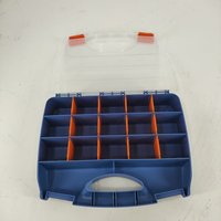 Boîte à outils en plastique D320 DARER résistante à l'eau IP65/IP68 avec fermeture à boucle pour rangement d'hameçons