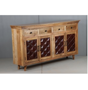 Meuble de rangement en bois de style luxueux, mobilier moderne pour la maison, pour la décoration, l'organisation et l'exposition dans le salon - Product Image 2