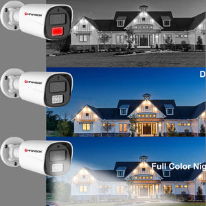 Caméra intelligente de surveillance de sécurité domestique à détection d'IA, détection de mouvement, double éclairage, vision nocturne 3,6 mm, micro intégré, 2K 4MP, PoE - Product Image 2