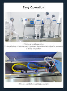 WONE-Estación de higiene personal, esterilizador de manos, secador de limpieza, estación de higiene, para personal de fábrica de alimentos, 2017 - Product Image 5