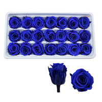 Vente en gros de roses naturelles de 2 à 3 cm, immortelles pour toujours, éternelles et préservées pour les occasions de Noël, du Nouvel An chinois et de la Saint-Valentin