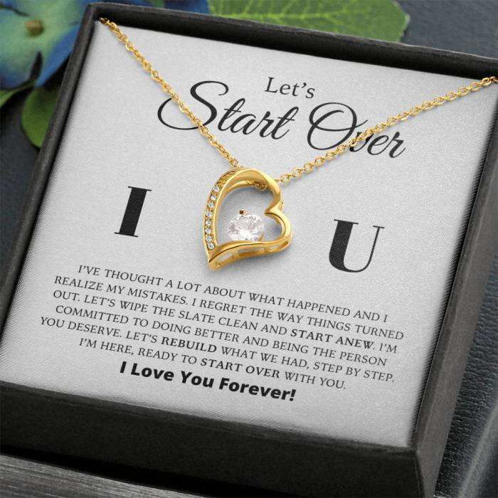 การ์ด + สร้อยคอทองคำ กล่องสีดำ