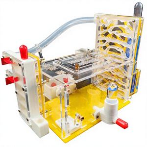 Kangdarpet Casa per Animali in Acrilico, Castello 3D Trasparente, Nido per Educazione Scientifica, Adatto per Insetti e Formiche - Product Image 1