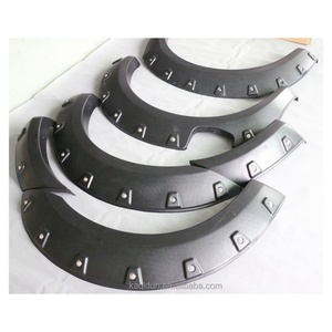 Hot Sale Car Exterior Accessories Fender Flares ABS <b>Plastic</b> Black Slim Style <b>Wheel</b> Arch Fender for - Product Image 1