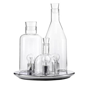 Precio de fábrica Nuevo diseño al aire libre lámpara de mesa bar Dormitorio creativo estudio botella de vidrio lámpara de decoración - Product Image 2