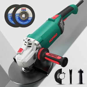 HOPRIO Gerinda sudut industri berkabel, gerinda sudut industri pekerjaan berat tanpa sikat efisien tinggi profesional <span class=keywords><strong>230mm</strong></span> dengan daya maksimum 220-240V dan 4700W - Product Image 5