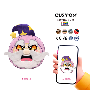 ตุ๊กตาผ้ากำมะหยี่แบบกำหนดเอง ดีไซน์ใหม่ หมอนรูปคนแก่โกรธ นุ่มนิ่ม ผู้ผลิตตุ๊กตาสัตว์แบบกำหนดเอง หมอนตุ๊กตาผ้ากำมะหยี่แบบกำหนดเอง - Product Image 1