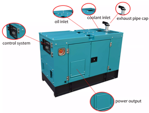 סופר שקט סוג ראשוני כוח 100kva דיזל גנרטור במלאי מחולל מניות מנוע קומינס
