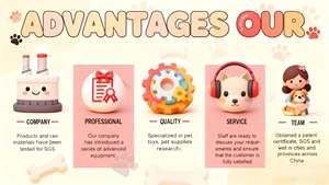 İnteraktif Köpek Oyuncağı Çiğneme Topu, Yumuşak Köpük ve Bayraklı İp, Küçük Hayvanlar için Özelleştirilebilir Renkli İp - Product Image 5