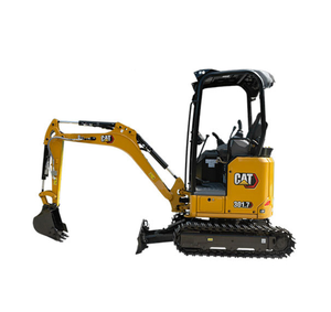 Second Hand Cat 301.7 Excavators Caterpillar Used Cat 301.7 Cat301.5 1.5Ton Mini <b>Small</b> Excavator with Auger Attachment - Product Image 1