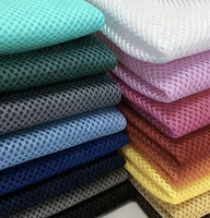Jaring Sandwich 3D Langsung dari Pabrik 230GSM Struktur 3D Bernapas untuk Sepatu Tas Kasur Warna-warna Kaya Siap Kirim
