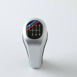 Pomo de palanca de cambios de cuero ergonómico para BMW 5, transmisión manual de 6 velocidades - Product Image 4
