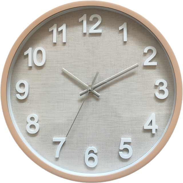 Large 3D Digital 12-Color Wall Clock Stylish Contemporary Home Decor with Custom Logo Single Face Plastic Clock Promotional Gift