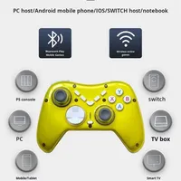 Nuevo Control Inalámbrico para Juegos X6, Material ABS para PC y Android, con Vibración, Botones Traseros y Macros