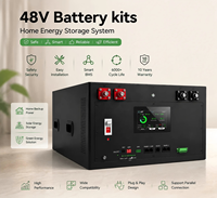 Entrepôt en Pologne, livraison DDP, boîtier et kits de batterie Lifepo4 51.2V 314Ah V2 V3 V4 DIY 16S avec BMS JK 200A