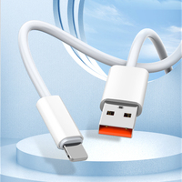 Cable LDNIO LS891 Original de Alta Calidad para Celular, Cable USB de 1M para Transferencia de Datos y Carga Rápida para iPhone
