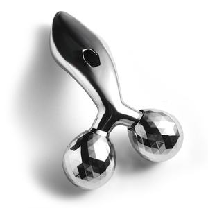 Juego de Herramientas de Masaje Gua Sha de Metal con Logotipo Personalizado, Tabla Gua Sha Facial de Acero Inoxidable 304 con Rodillo - Product Image 3