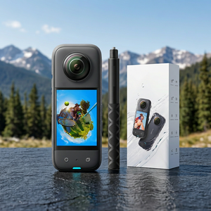 NUEVA Cámara de Acción Industrial DIY OEM/ODM Insta 360 X3, Video 5.7K, Resistente al Agua 10M, Estabilización FlowState, Insta 360 One - Product Image 3