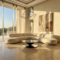 Table basse moderne en forme de sablier, plateau en bois et verre, finition mate, base en acier inoxydable, durable, couleurs/finitions personnalisables