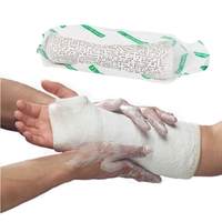 Pansement en plâtre de Moleskin, gaze de plâtre, pansement à séchage rapide pour fractures des bras et des jambes, bandage orthopédique en plâtre de Paris, bandage POP