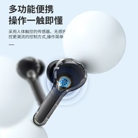 Écouteurs de jeu semi intra-auriculaires en silicone Air Max transfrontaliers, très demandés, étanches IPX3 5.4, avec éclairage RGB et son surround